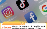 Tiktok, Facebook và các 'ông lớn' nước ngoài nộp thuế gần 14.600 tỷ đồng