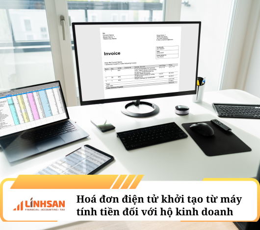 Hoá đơn điện tử khởi tạo từ máy tính tiền đối với hộ kinh doanh