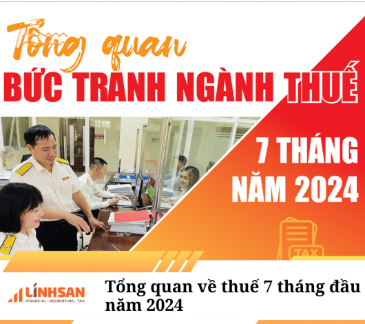 7 tháng đầu năm, Tổng thu ngân sách thuế ước đạt 1.019.702 tỷ đồng