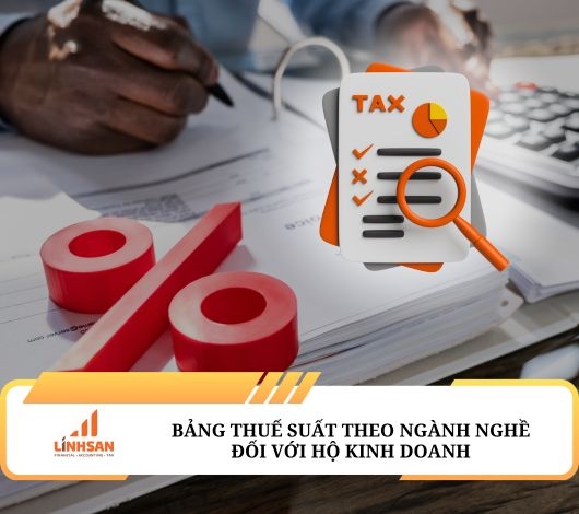 THUẾ SUẤT ĐỐI VỚI HỘ KINH DOANH NHƯ THẾ NÀO?
