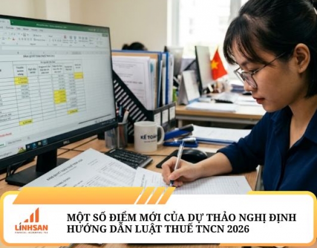 Một số điểm mới của dự thảo nghị định quy định hướng dẫn Luật Thuế thu nhập cá nhân 2026